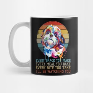 Shih Tzu Elegance Stylish Tees Every Meal You Bake of Shih Tzus Mug